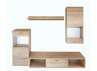 Mueble de salón moderno Vitrina Soporte de TV Estantes de pared Nuevos