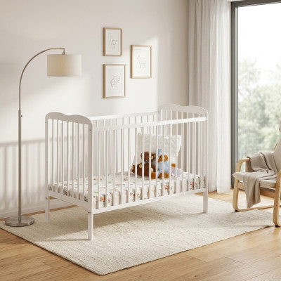 Cama de bebé Dormitorio Equipamiento Camas Muebles Habitación infantil Diseñador Moderno