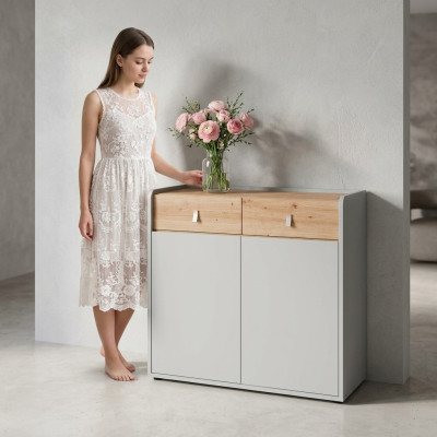 Diseñador cómoda de madera dormitorio Lujo de madera Mobiliario moderno de lujo