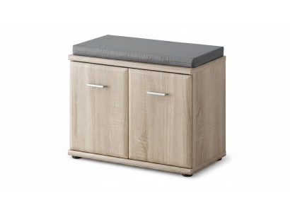 Armario para zapatos de madera gris, muebles de diseñador de lujo modernos