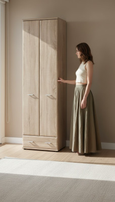 Diseñador armario de dormitorio guardarropa de madera muebles de lujo decoración