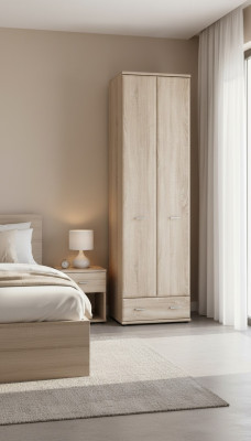 Diseñador armario de dormitorio guardarropa de madera muebles de lujo decoración
