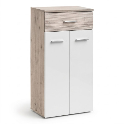 Armario de diseño moderno gris de lujo en madera