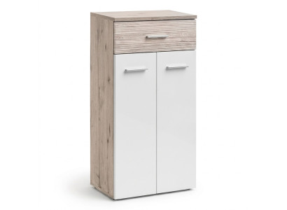 Armario de diseño moderno gris de lujo en madera