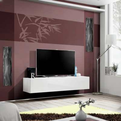 Soporte de TV RTV Lowboard diseñador salón madera moderna mobiliario