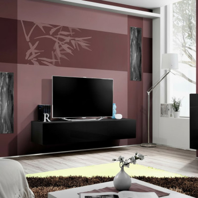Móvil TV moderno en madera de lujo