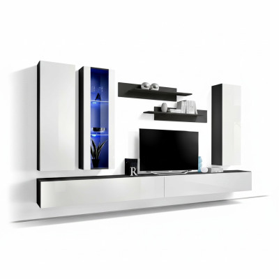 Mueble de pared de lujo para TV soporte de madera de diseñador muebles modernos para sala de estar nuevos.