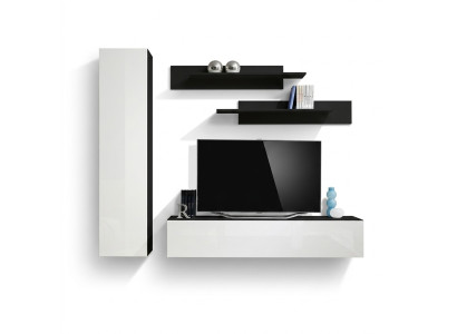 Mueble de salón de lujo de diseño, muebles de salón, armario de pared, estantes, nuevo
