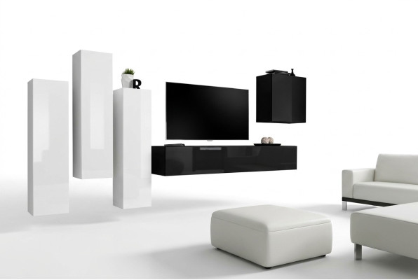 Mueble de pared para sala de estar, conjunto de lujo, soporte para TV, muebles modernos, diseñador de madera.