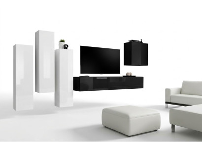 Mueble de pared para sala de estar, conjunto de lujo, soporte para TV, muebles modernos, diseñador de madera.