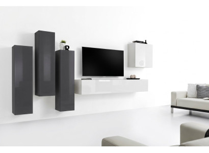 Conjunto de sala de estar juego de pared armario colgante soporte para TV conjunto de diseñador muebles nuevos.