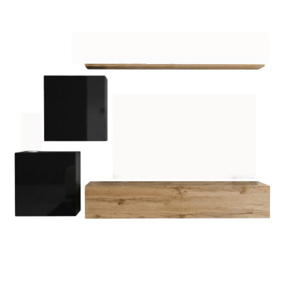 Mueble de salón moderno nuevo Sideboard marrón, diseño de muebles de salón de madera.