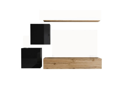 Mueble de salón moderno nuevo Sideboard marrón, diseño de muebles de salón de madera.