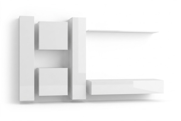 Conjunto de pared para salón mueble de pared diseñador estilo moderno aparador soporte de TV nuevo