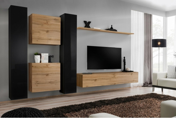 Muebles de sala de diseñador 4x armario de pared muebles de lujo colgantes