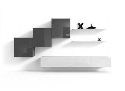 Sala de estar de lujo, mueble de salón, soporte de TV, mobiliario, estante de pared moderno diseño.