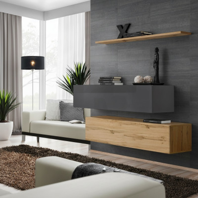 Modern Set Sideboard Diseño de mobiliario Exclusivo Salón de lujo Conjunto de 3 piezas