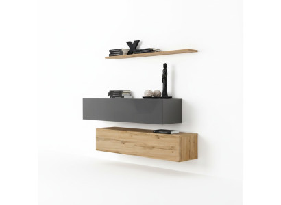 Modern Set Sideboard Diseño de mobiliario Exclusivo Salón de lujo Conjunto de 3 piezas