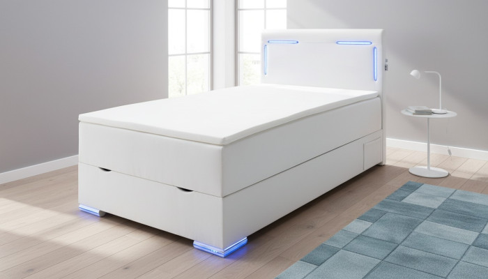 Dormitorio Cama Tapizado Muebles Lujo Mobiliario Nuevo Moderno Diseño