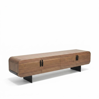 Conjunto completo de pared para sala de estar en color marrón, muebles de sala de estar, estantes de pared nuevos.