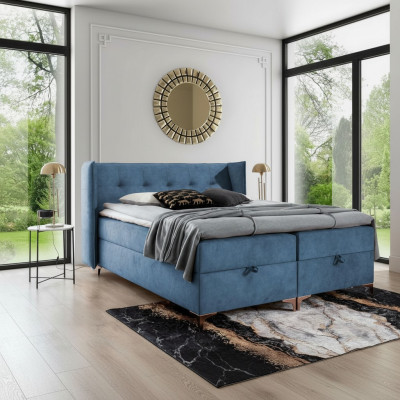 Modern dormitorio cama de lujo cama tapizada diseño mobiliario tapizado