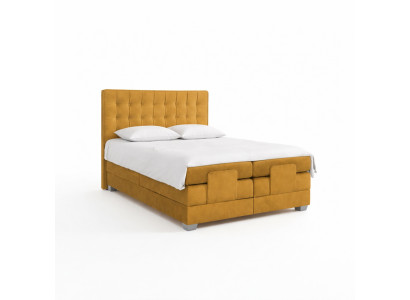 Cama Muebles de lujo Dormitorio Cama doble Textil Mobiliario Nuevo