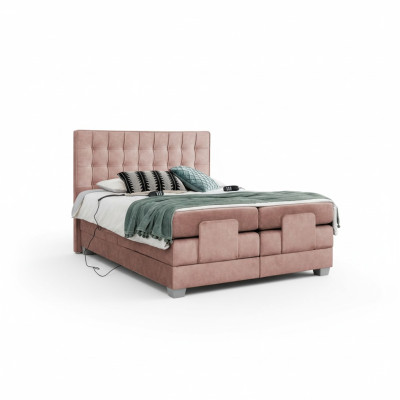 Cama 160x200cm Dormitorio Cama tapizada Textil Moderno Muebles Nuevos