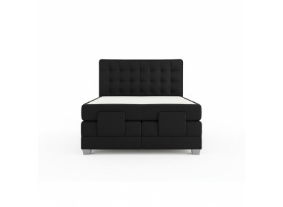 Cama con somier tapizado Muebles tapizados Cama de lujo Dormitorio Diseño moderno Nuevo
