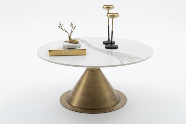 Mesa de centro de lujo Diseño de sala de estar Muebles modernos Mesa Decoración