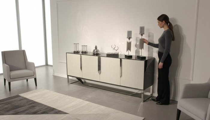 Aparador Lujo Comedor Diseño Mobiliario Moderno Muebles Nuevo
