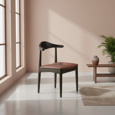 Silla Asiento Acolchado Comedor Mobiliario Sillas Madera Moderno Nuevo Muebles