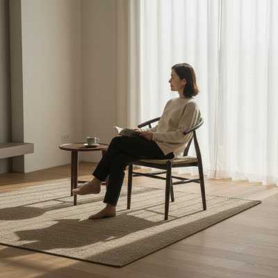Marrón Silla Muebles Asiento Diseño Moderno Comedor Decoración Tapizado Nuevo