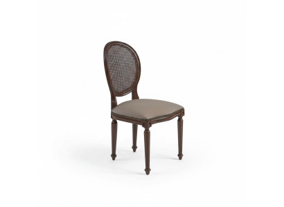 Diseño silla comedor Estilo Clásico Asiento tapizado Mobiliario Madera Silla