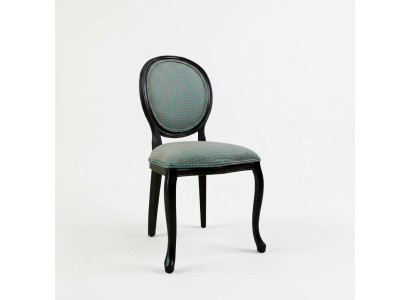 Clásica silla verde para comedor, mobiliario nuevo de lujo, silla de madera.