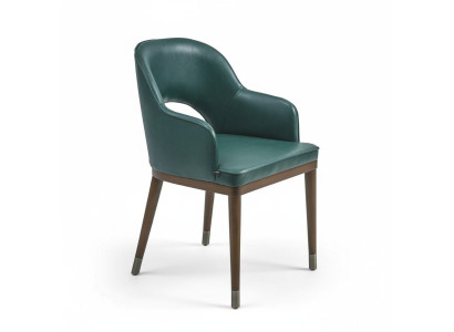 Silla de lujo con brazos, diseñador de comedor nuevo, muebles modernos de tapicería.