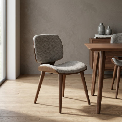 Silla de comedor diseño moderno nueva lujo muebles asiento tapizado comedor