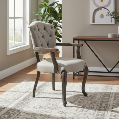 Comedor diseñador silla de madera estilo lujo moderno capitoné nuevo.