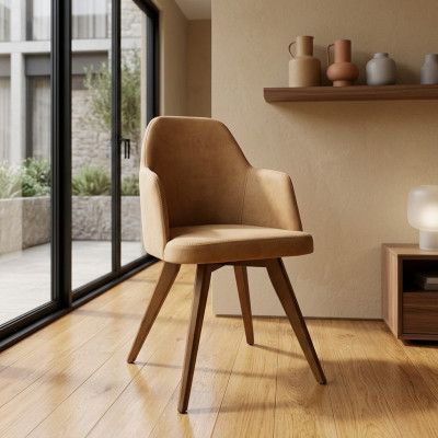 Muebles de diseño silla con apoyabrazos Moderno Lujo Decoración del comedor