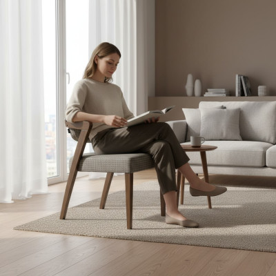 Muebles de lujo para el comedor Silla de diseñador moderna Mobiliario Nuevo Sillas.