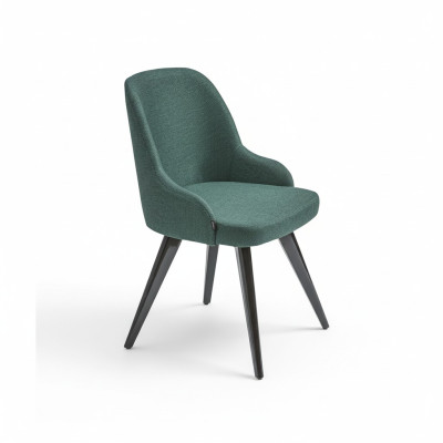 Silla de diseñador moderno para el comedor de lujo, nueva silla con asiento acolchado.
