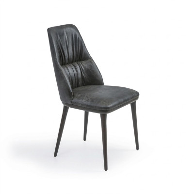 Comedor de lujo estilo moderno de diseñador, silla tapizada, nuevo mobiliario.
