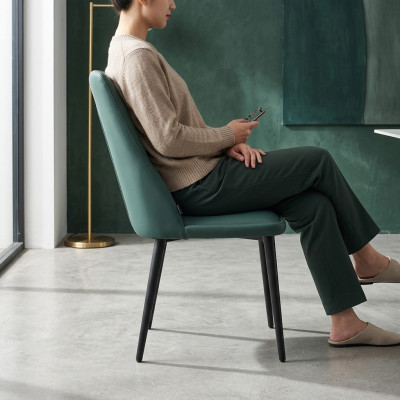 Silla de diseñador moderna muebles de lujo comedor asiento tapizado mobiliario nuevo