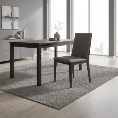 Silla gris comedor muebles diseñador estilo moderno de lujo sillas