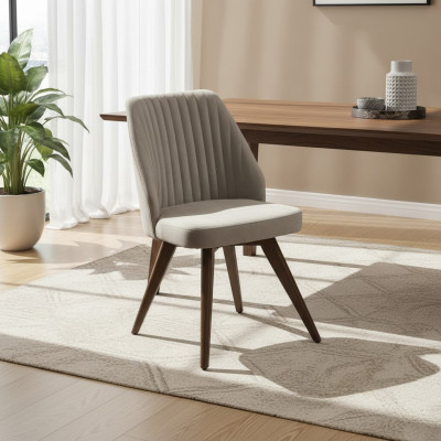 Moderna silla gris de lujo muebles de comedor nuevo diseño estilo decoración.