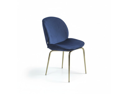 Silla de diseño de comedor azul lujo sillas nuevas muebles