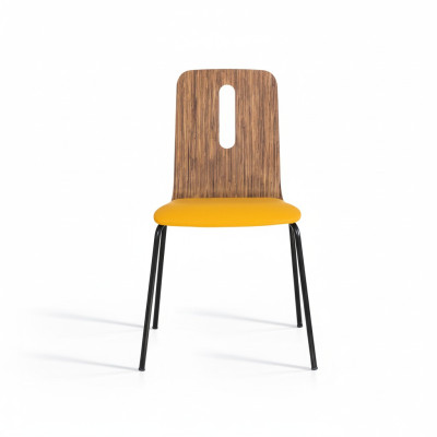 Silla Amarilla Diseño Moderno Muebles Decoración Sillas de Comedor de Lujo Nuevas