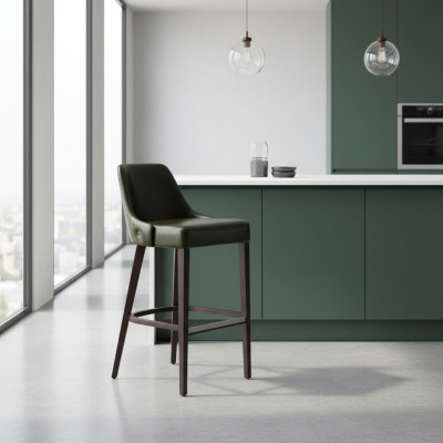 Taburete Banqueta Banqueta Diseño Taburetes Sillas Tapizadas Cuero Silla de Comedor