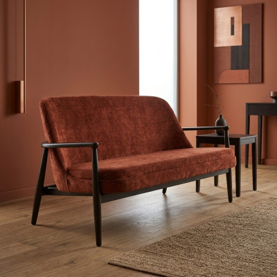 Sofá de diseñador de dos plazas Sofá tapizado Sofás tapizados modernos Muebles tapizados de lujo