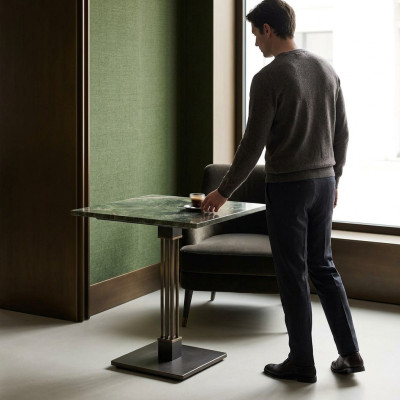 Comedor Mesa de comedor Mesa de mármol Lujo Moderno Muebles Diseño Decoración