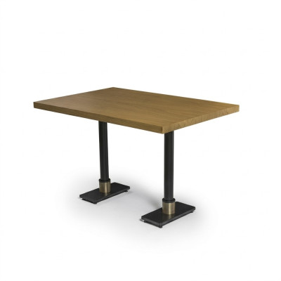 Mesa de comedor marrón decoración de comedor moderno diseño de mesa muebles.